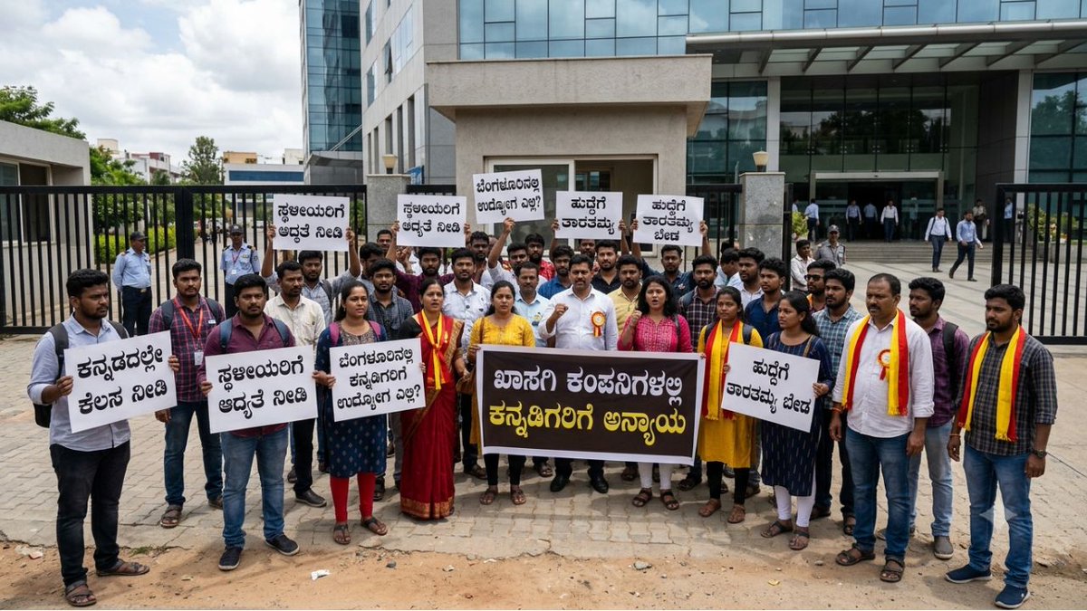 AsianetNewsSN's tweet photo. ಬೆಂಗಳೂರಿನ ಕಂಪನಿಯಲ್ಲಿ ಕೆಲಸ ಖಾಲಿ ಇದೆ, ಆದ್ರೆ ಕನ್ನಡಿಗರಿಗೆ ಕೊಡಲ್ಲ; ತಮಿಳರಷ್ಟೇ ಅರ್ಜಿ ಸಲ್ಲಿಸಿ

Read More: https://t.co/gVo1Cumkaz
#JobsInBengaluru #KannadigaOutrage #JobDiscrimination #BengaluruJobs