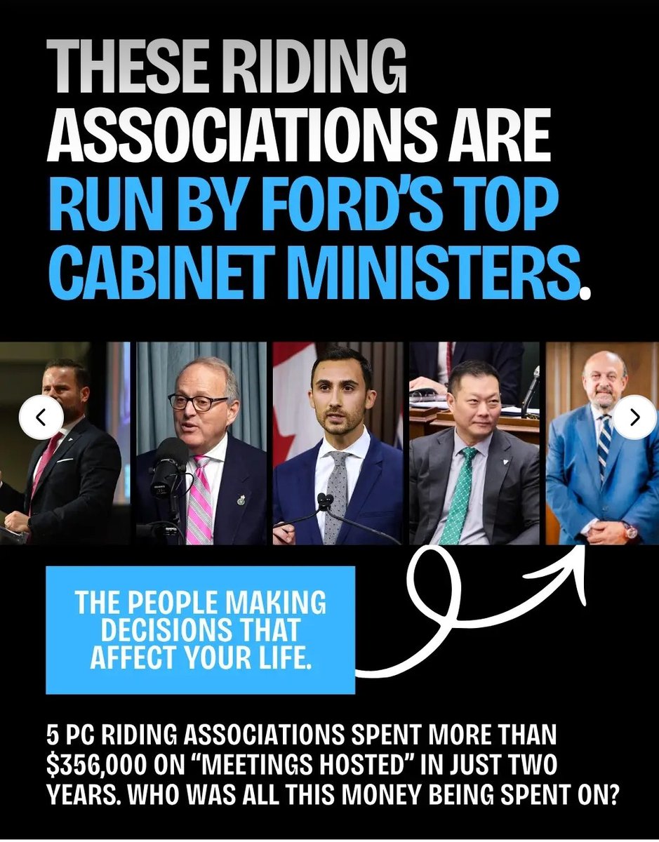 Freire1Pb's tweet photo. Time for a forensic audit. Who was PC MPP Stan Cho "entertaining" in "meetings" across 2024 &amp; 2025 as he spent "$68,464" in Willowdale riding association funds that are "heavily subsidized" by "tax credits" given to "political donors" between 2024 and 2025.👇 https://t.co/Y9qBOYfLsh