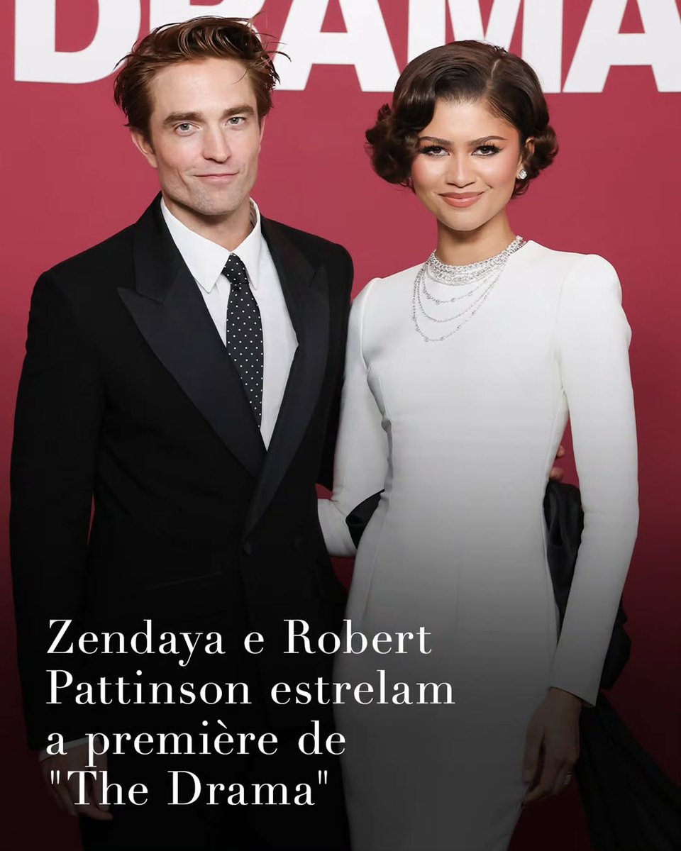 erickeeling9dt's tweet photo. Zendaya e Robert Pattinson esbanjaram sintonia e descontração na première mundial de “The Drama”, em Paris, provando que a química vista no filme também existe na vida real. O longa, sob direção de Kristoffer Borgli, traz a primeira colaboração entre... https://t.co/IBaiJz9Nf6