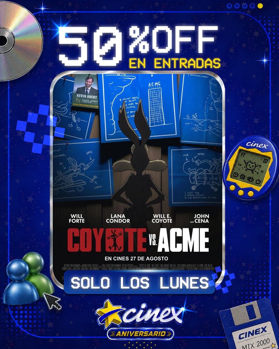 CinexVe's tweet photo. El antídoto oficial contra los ánimos bajps de los lunes: Entradas con 50% OFF en #Cinex 🔥🍿

Mañana podrás disfrutar de tu historia preferida a mitad de precio.

RT 🔁 si ya estás eligiendo película.

Me Gusta ❤️ si el cine los lunes es tu secreto de la felicidad. https://t.co/bHNymP5M8u