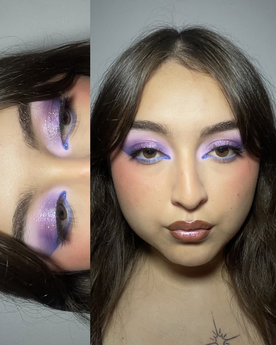 ShandiR15446's tweet photo. Me encantan los maquillajes violetas. https://t.co/1VTVodu2GF