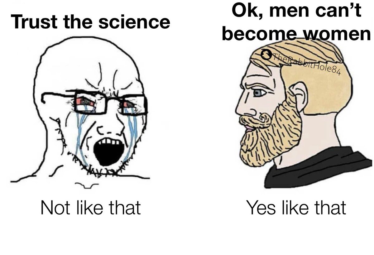 TheRabbitHole's tweet photo. Trust the science 🔥 🔥 https://t.co/2l4XC3wtic