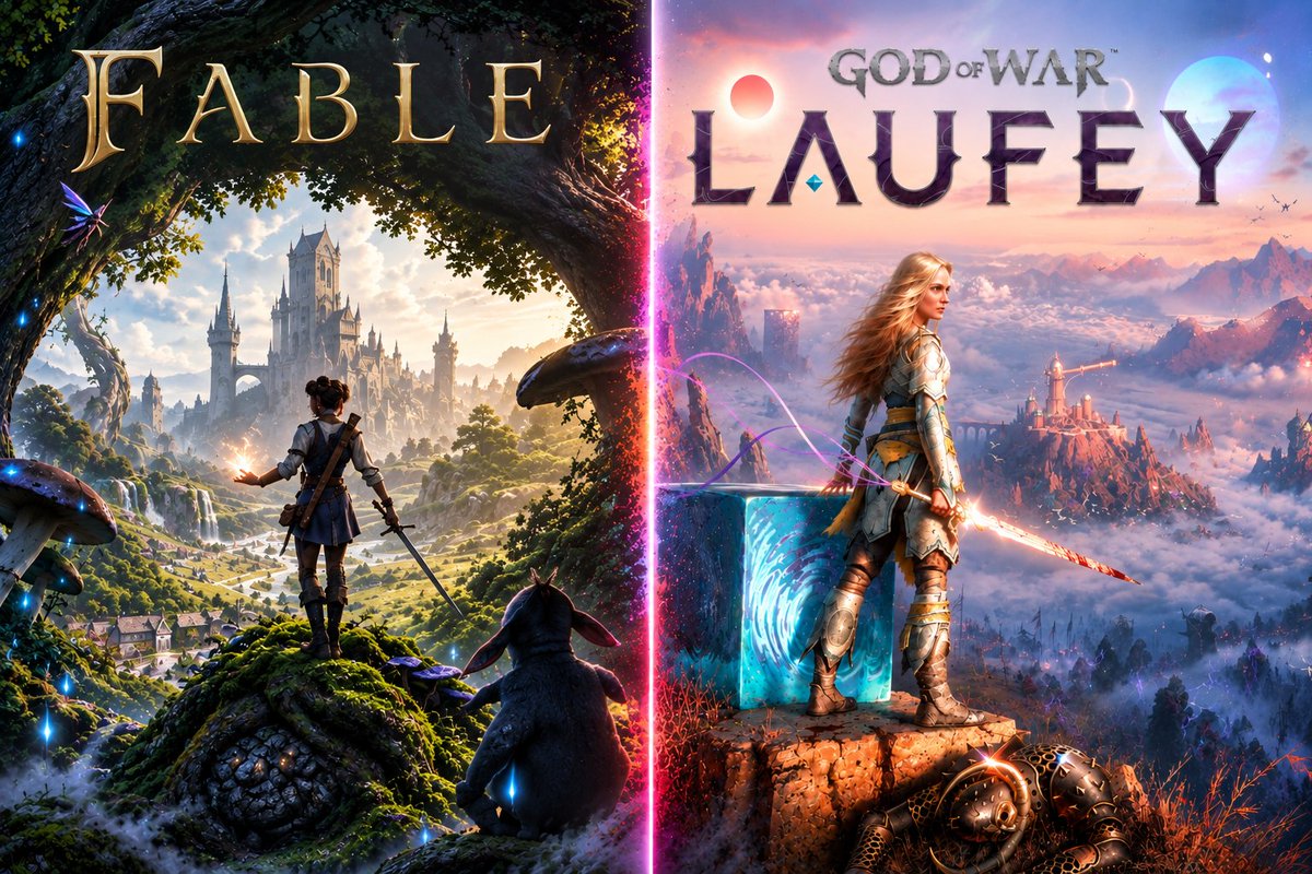 ArcadeChannel's tweet photo. Are you more excited for Fable or GOW Laufey? https://t.co/xZFiqr33M0