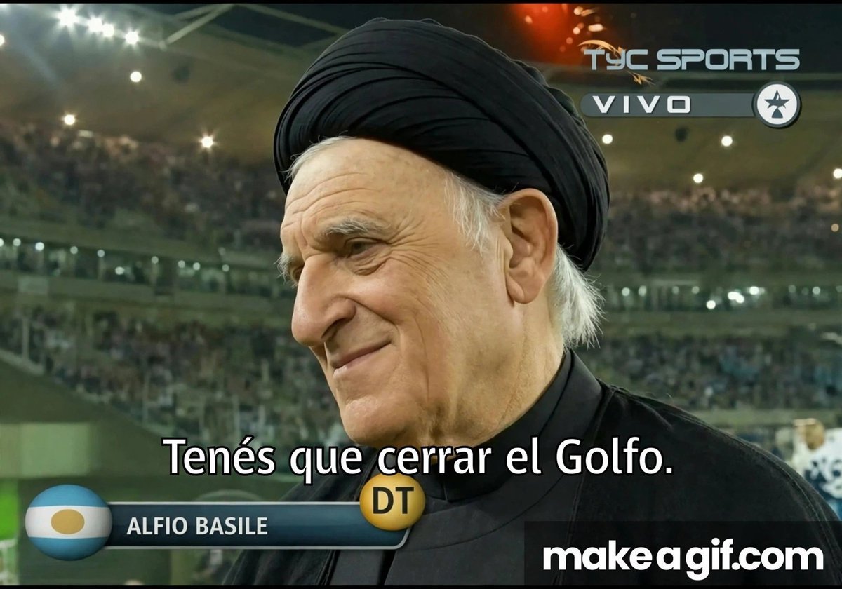 Gonferzoco's tweet photo. Tenés que cerrar la península arábica. Los genios hace eso. https://t.co/jzEVVkWLOL