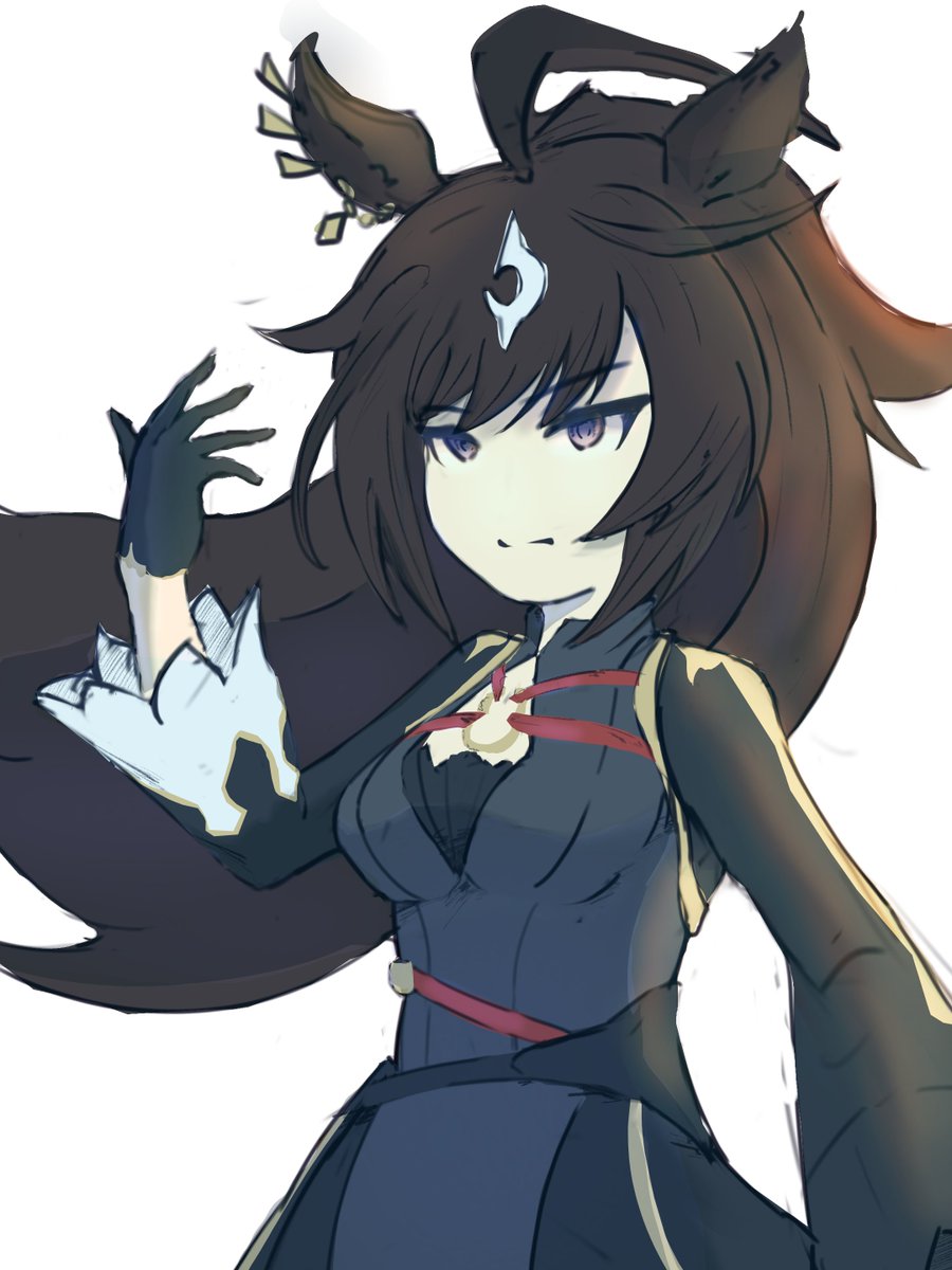 MykaIllust's tweet photo. Duramente. Still have to wait quite a few for her #umamusumeㅤ https://t.co/rJOnievWVf