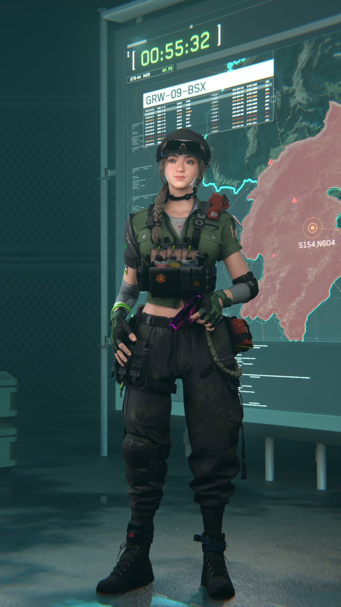 Wbx187Xiao's tweet photo. The background behind me is the same as in the game😚#DeltaForce #Blender https://t.co/khiaJGVJEN