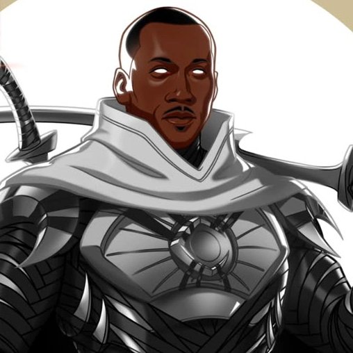 theewinterwitch's tweet photo. Kinda can't believe that Blade Knight from Marvel Zombies will be the only trace of him in the MCU now... https://t.co/qHw6jA5cQg