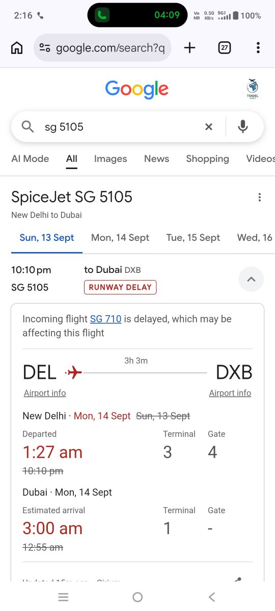 SandeepG59094's tweet photo. @makemytripcare @makemytrip @GoibiboSupport @goibibo @flyspicejet 
Flight delays More than 3 hours..i am not comfortable to journey....send me full refund... https://t.co/i4FRcoyk1P
