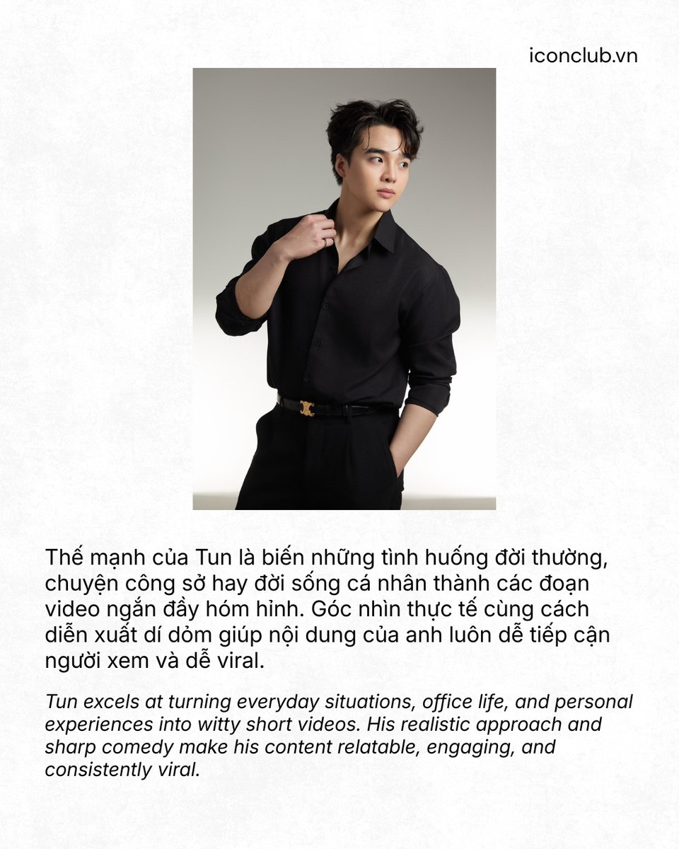 daqvid2011's tweet photo. From entertaining short videos to versatile content creation, Tun Phạm wins audiences with his relatable charm, natural humor, and inspiring everyday stories. Discover his journey in this week’s Featured Creator. https://t.co/dySds8cyM9