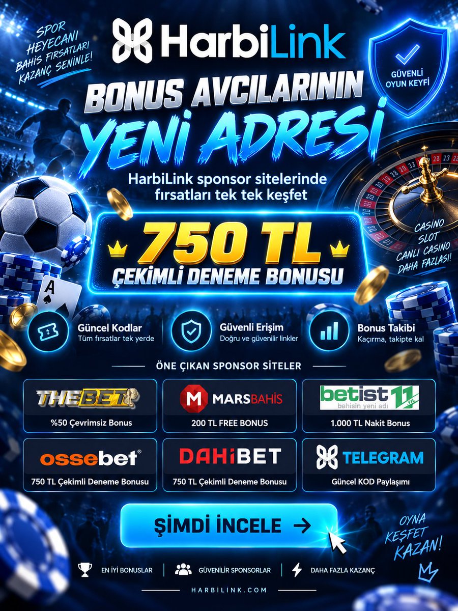 odeyensiteler's tweet photo. 👑 Öne çıkan seçenekler burada! 🎯 750 TL deneme bonusu fırsatlarını ve güncel kampanyaları keşfet.
Fırsatları takip et, güncel seçenekleri kaçırma. 🔔

🎁 https://t.co/9uPREerpq3
📲 https://t.co/hVGZAgQ3lZ

#bahissiteleri #guncelbonus #kampanya https://t.co/rS25t72ymm
