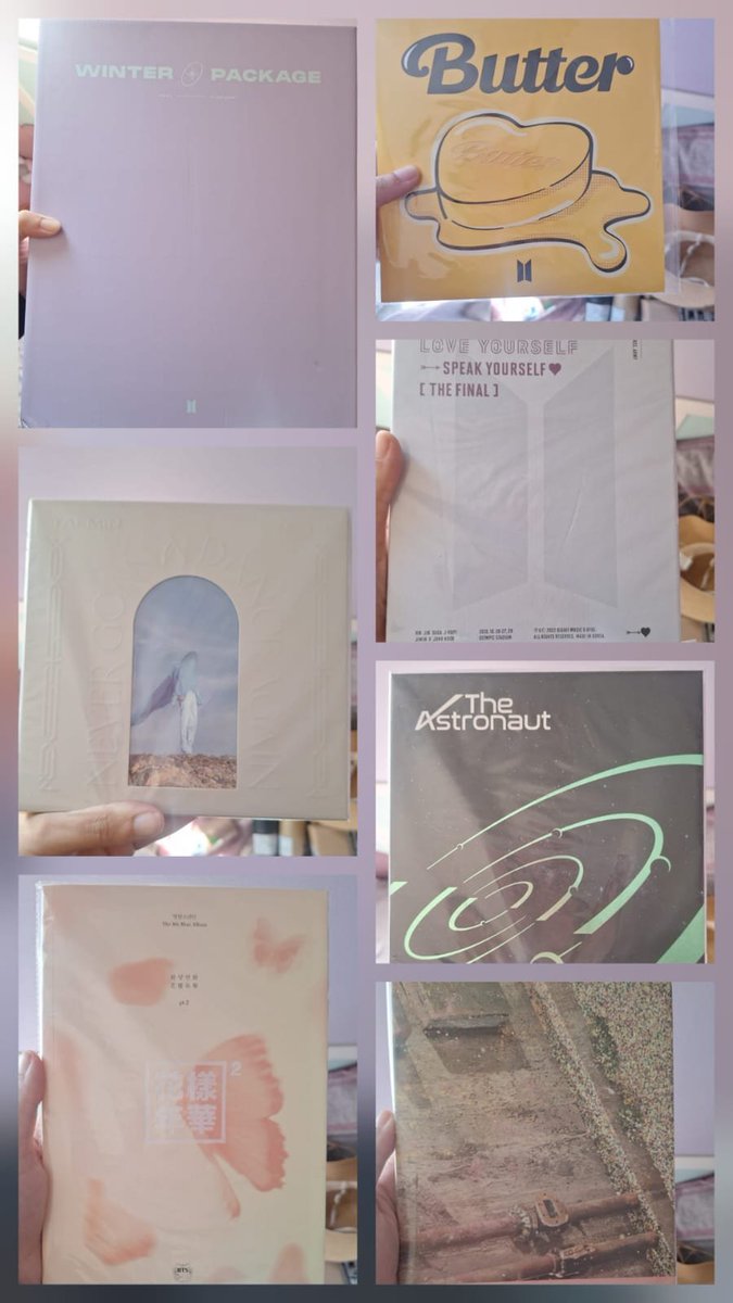 MayaraDF93's tweet photo. VENDA/VENDO BTS

Memories 19: 450 contém avaria
Winter 21: 550
Season: 550
Imagem premium: 100 cada
Summer package: 600
Photobook one: 700
Set mini photocard Most tour: 15 cada ou 80 o set
Photocards: 40
Vinyl butter: 60 
Vinil dynamite 60
Fita cassete dynamite: 50 

(+) https://t.co/9mMUCvd6yZ