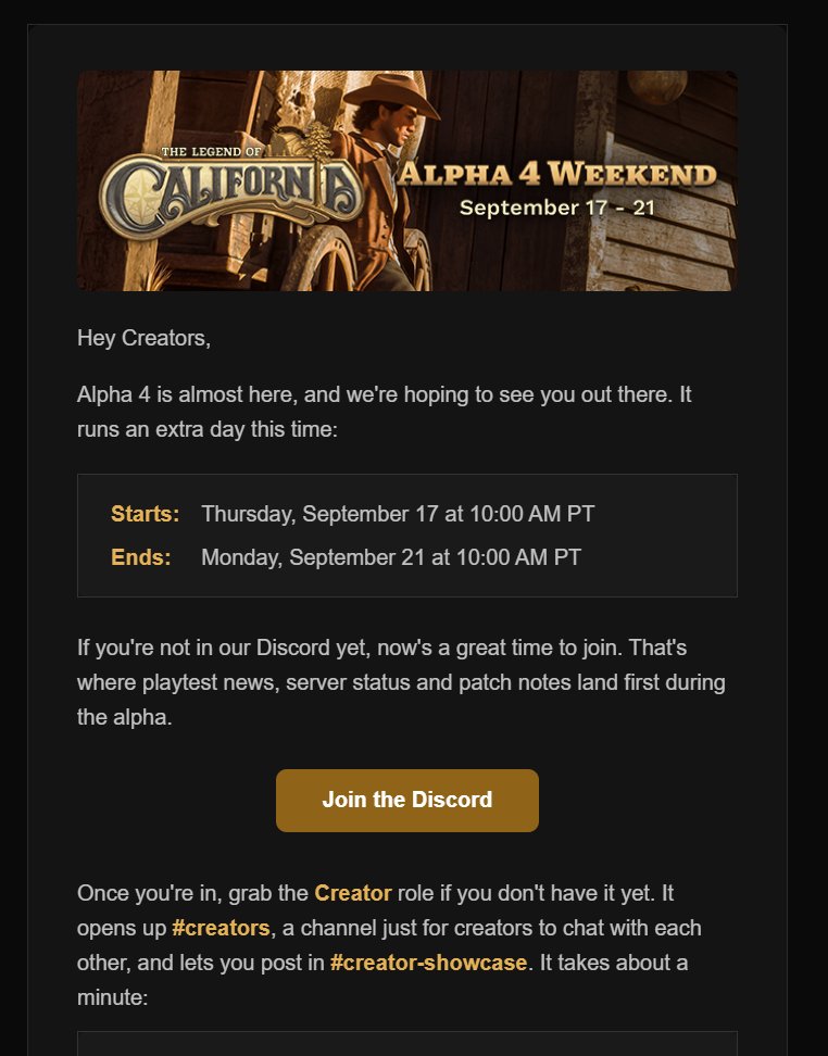 DSluggins's tweet photo. I have been approved for the Legend of California alpha and will be streaming this Thursday thru Sunday!
Check out what all the is about hype with me! Thank you to the team @Kintsugiyama
#Thelegendofcalifornia #Kintsugiyama #JeffKaplan
https://t.co/I7tIuA0QCX https://t.co/XJ9k5KN0cc