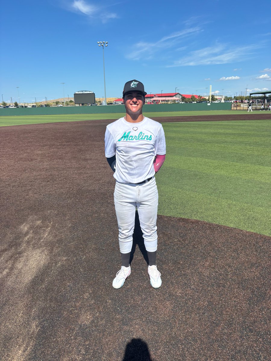FiveToolTexas's tweet photo. .@texas_scouts F: @MarlinsBSB 10, Arlington A’s Braves 5 
PoG: @_StephenWebber 2-3, 2B, 3 RBI 
Hitter: @NoahHasse2 3-3, 2B, RBI https://t.co/VTseddzxHn
