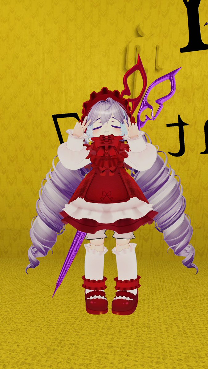 monineko_'s tweet photo. 集会のためにおにゅーねゔ作ったよ‼️
ずっと使いたかった髪とハサミを入れてみたよ‼️
#Augmenteddolls #Nevry #ネヴリー
#ネヴリー集会 #VRchat https://t.co/51suoXKYFH