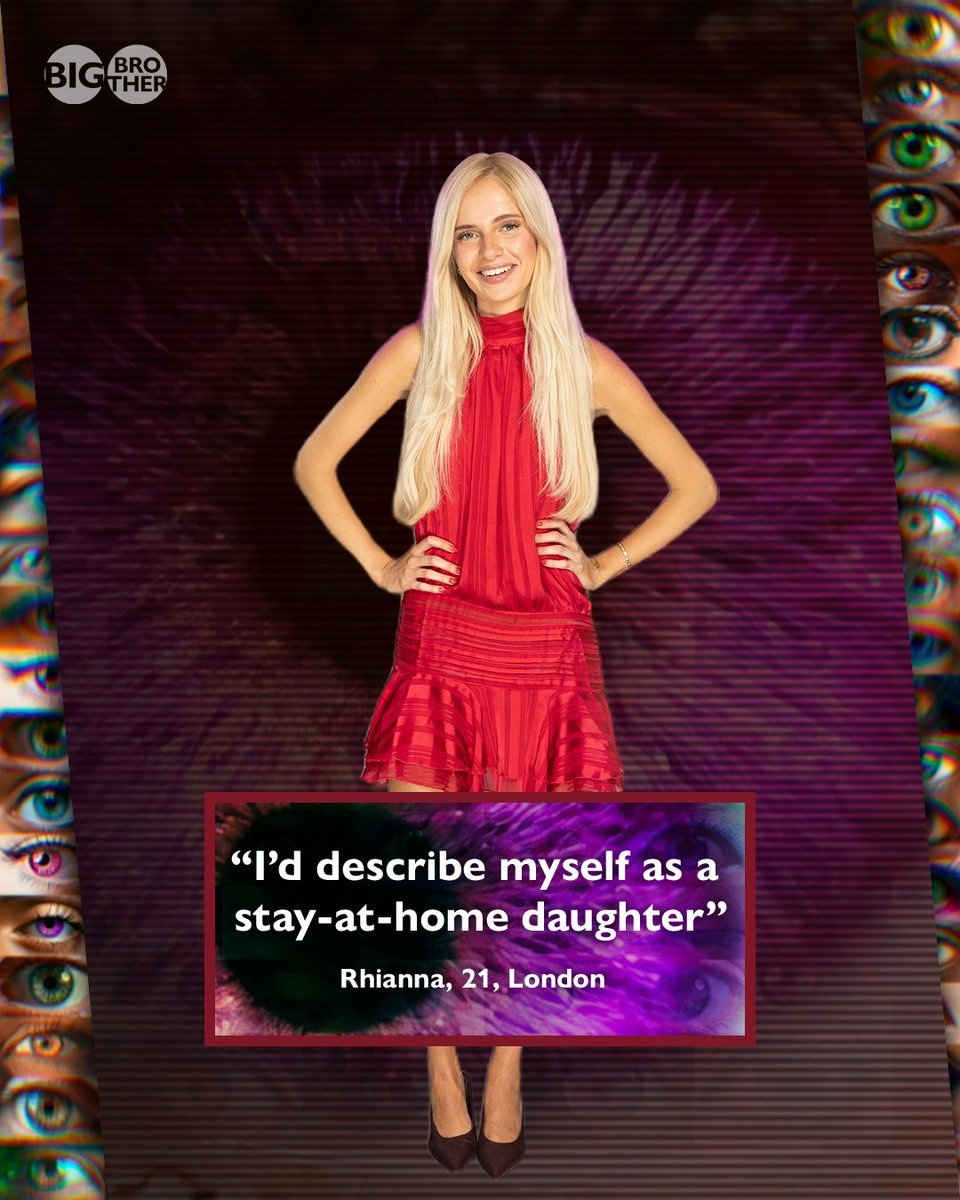 bbuk's tweet photo. Rob, Rhianna, Omar and Johanne are the final Housemates to enter the Big Brother House! 👁️#BBUK https://t.co/tu1xVigElr