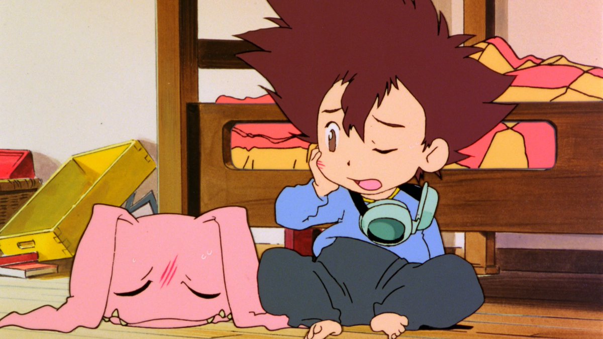 nieldrives's tweet photo. Digimon: The Movie (2000) / Directed by  Mamoru Hosoda, Shigeyasu Yamauchi

bd x264 - 10.0 GB - 
audio 🇬��🇫🇷🇵🇹🇮🇹🇩🇪🇳🇱🇪🇸 
subs 🇬🇧🇪🇸🇫🇷🇫🇷🇵🇹🇮🇹🇩🇪🇩🇪🇬🇧🇪🇸🇩🇰🇫🇮🇳🇴🇸🇪🇳🇱🇳🇱

When a powerful new Internet Digimon hatches and begins to consume data  at an alarming rate, the Digidestined - kids chosen to save the digital  world - must put an end to the destruction before the damage becomes  irreversible and worldwide communication halts forever. As  computer-based missiles are launched, and a wayward Digimon kidnaps the  Digidestined, only the combined efforts of a worldwide network of kids  and a new group of “Digidestined” can rescue the others and stop  global disaster.