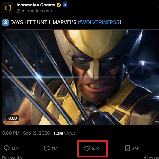 BGrizzy1989's tweet photo. Hey @insomniacgames. This ratio should worry you 👇 https://t.co/cq3wpEzXnL