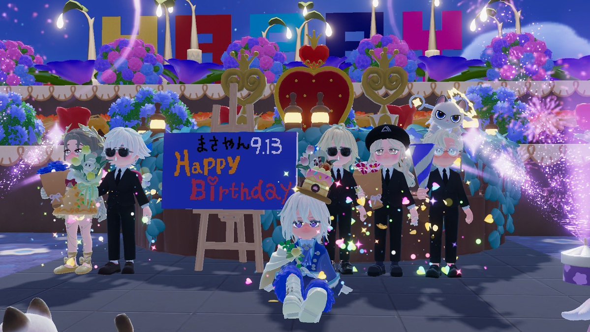 Mkabu_09's tweet photo. ワチャワチャお祝いありがとう！

#ハートピア 
#ハートピアスローライフ https://t.co/vEatuC1Me8