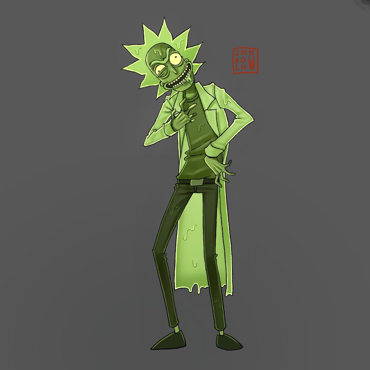 SalmonChomp's tweet photo. Mmmmfgghh toxic rick https://t.co/h3xdMJJUyk
