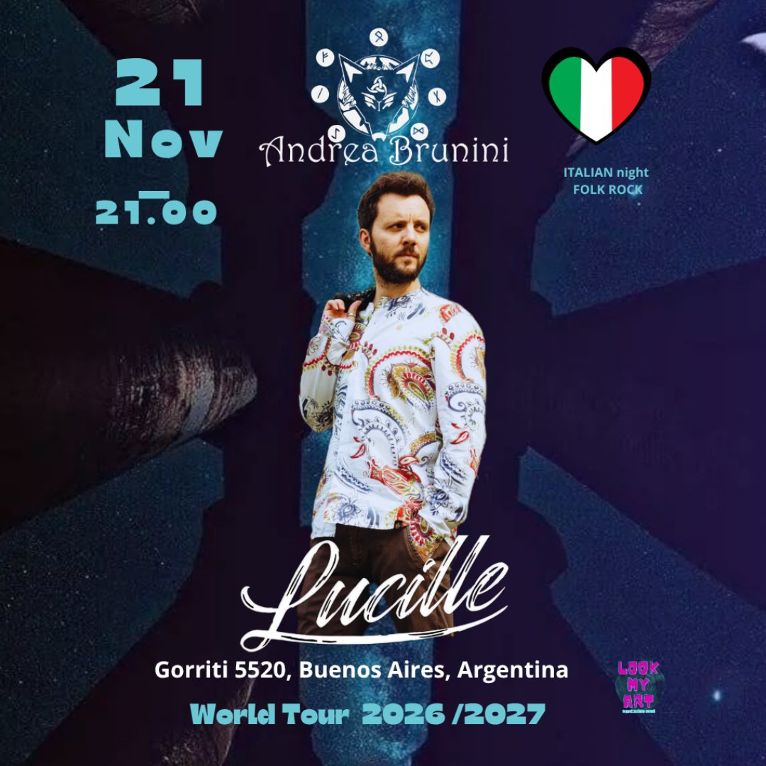 ABcantautore's tweet photo. #buenosaires #andreabrunini #worldtour2026

Tickets https://t.co/XiVw7RZ4l4 https://t.co/kf80BOU04r