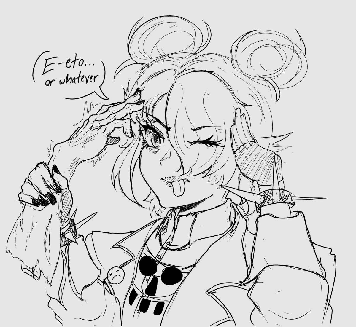 Spiriboo's tweet photo. Moving on to Deadlock sketches https://t.co/2MtW8sNyxj