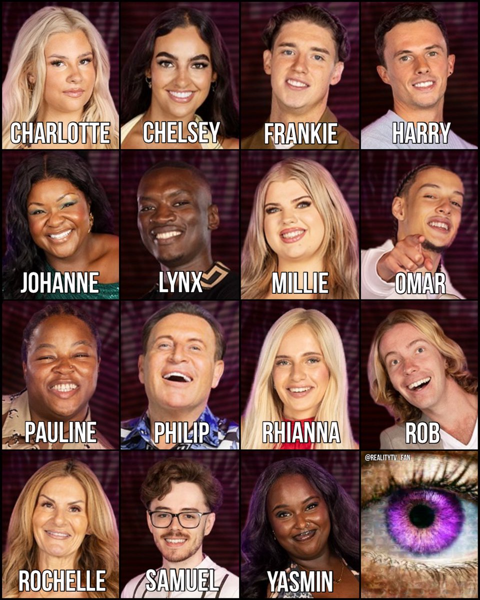 Realitytv__fan's tweet photo. The official cast of Big Brother UK 2026, airing Sundays - Fridays on ITV2. #BBUK https://t.co/ZxB7JWggwS