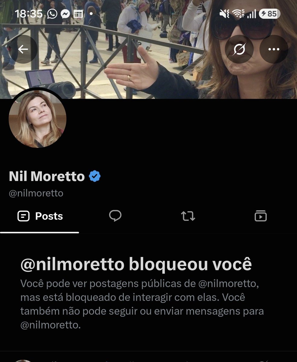 Im_Luigi's tweet photo. @NandinhaFerTS É uma honra ter sido bloqueado pela ComuNilce https://t.co/kl1DqHslmy