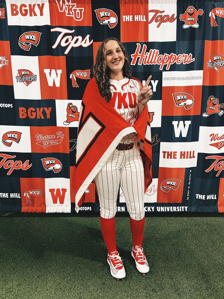 AvanleyMetcalf's tweet photo. The moment I’ve been dreaming of is finally here! ❤️

I’m so blessed and excited to announce that I have verbally committed to continue my academic and softball career at Western Kentucky University! 

I want to thank my family, coaches, teammates, and everyone who has supported me and believed in me throughout this journey. Most importantly, thank you to the WKU coaching staff for believing in me and giving me the opportunity to become a Hilltopper. From the moment I stepped on campus, it felt like home, and I knew this was where I was meant to be. @AmyLTudor @KaylaBixel @TaylorAProctor @GaImpactVallery @WKUSoftball 
#GoTops #WKU #Committed