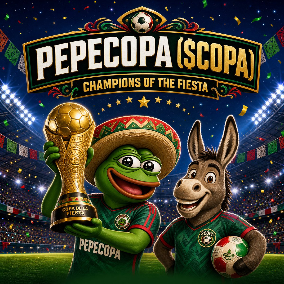 pepecopa_token's tweet photo. Champions League winner PEPECOPA ($COPA) https://t.co/vikvoCW2ba