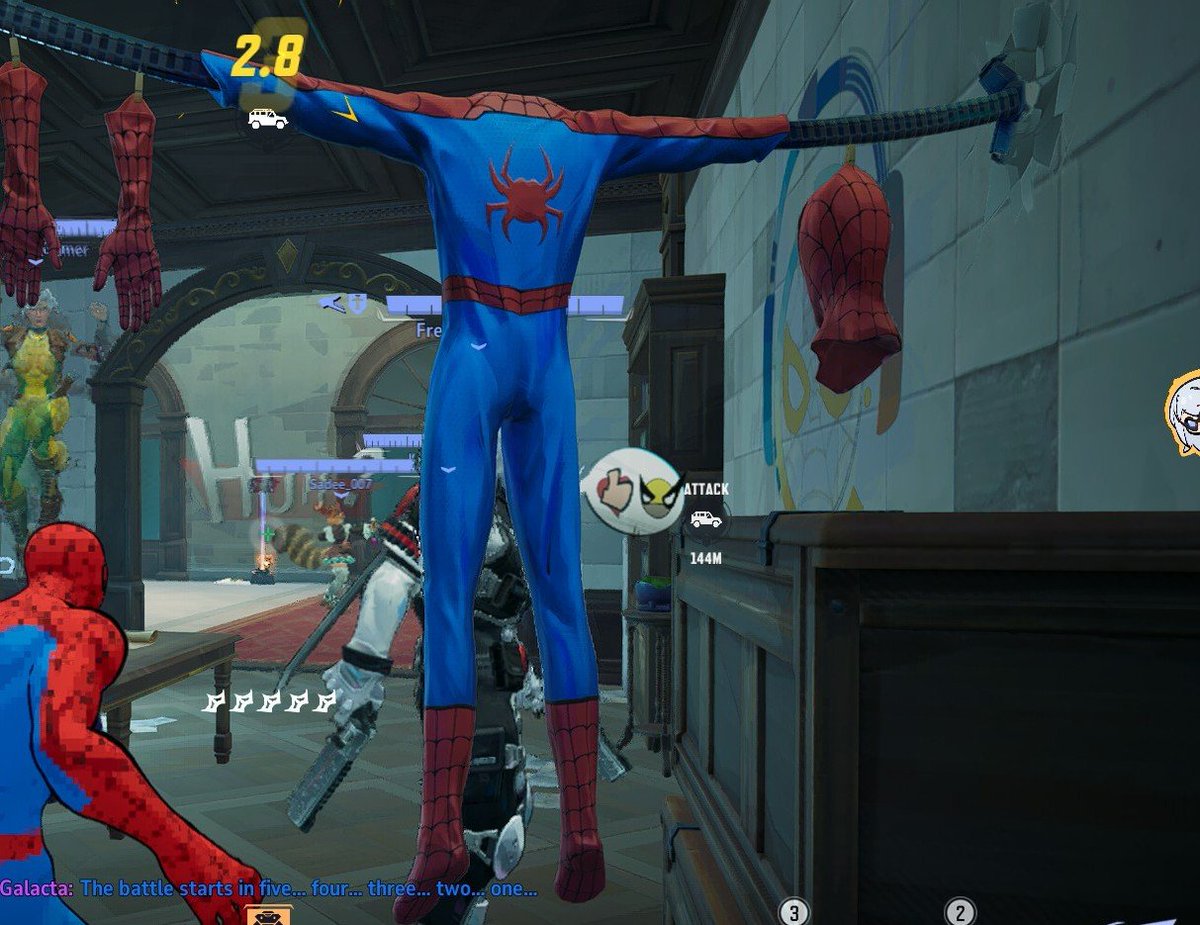 officialSLING06's tweet photo. This randomly popped up in my head but Rivals does have their own classic Spider-man suit, they just wanna give us crumbs instead of giving the entire suit🫩 https://t.co/JkBnvYHG57