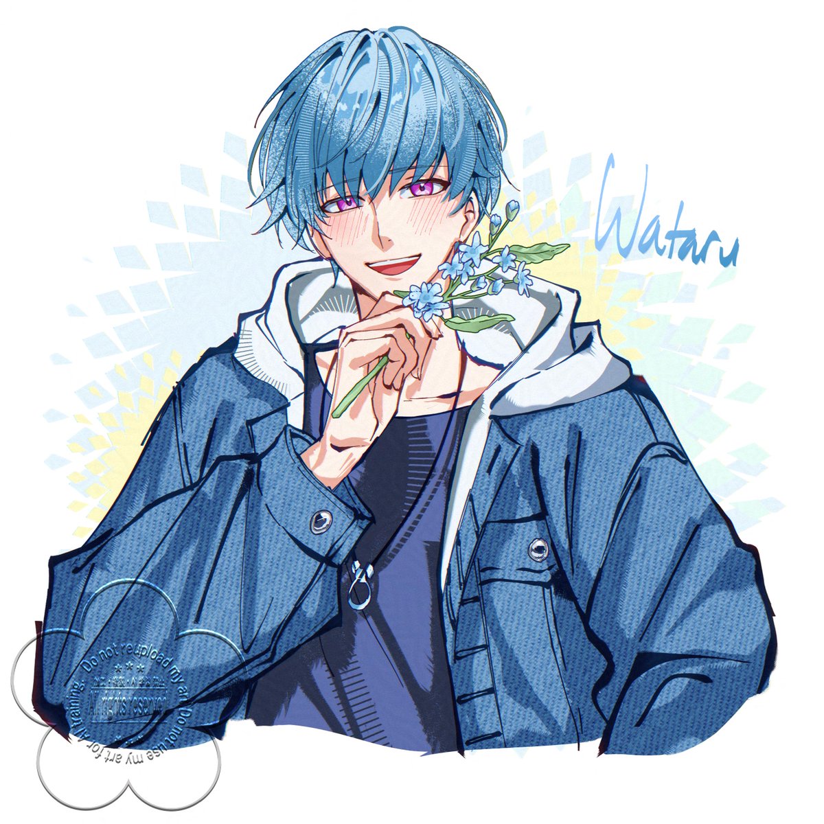 jc_wisoul's tweet photo. Tweedia, also known as "Blue Star" for its five prominent petals. Often used in wedding bouquets to symbolize blessings and happiness 
#ハナカレFA https://t.co/yhv3imZpyq