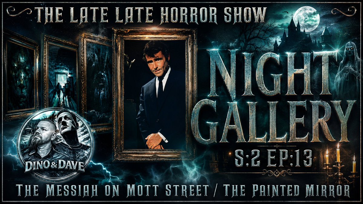 DinoEwelt's tweet photo. Sunday Funday: https://t.co/04ne6wiva7
Night Gallery tonight. See you all then: https://t.co/04ne6wiva7
#nightgallery #horrortv #classictv https://t.co/5bMNttfJns