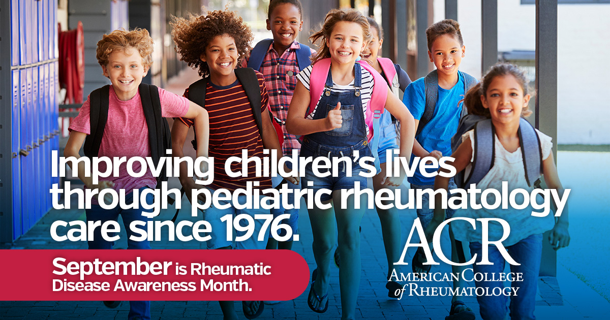 ACRheum's tweet photo. Primary care teams play a key role in recognizing pediatric rheumatic disease early. When symptoms persist, referral to pediatric rheumatology can help families get answers sooner. Download our reference sheet, https://t.co/BhJSu66AQx, for more details about when it's time for a referral.

For 50 years, pediatric rheumatologists have been helping children with rheumatic diseases grow, play, and thrive—despite pain, stiffness, and fatigue. RDAM honors the children and families living with rheumatic disease and the dedicated clinicians who care for them. Join us in raising awareness, promoting early diagnosis, and supporting access to pediatric rheumatology so every child’s future can be as strong as their spirit. Visit https://t.co/vyqnBYW3Ql for more information. #PedsRheum #EarlyDiagnosis #RDAM