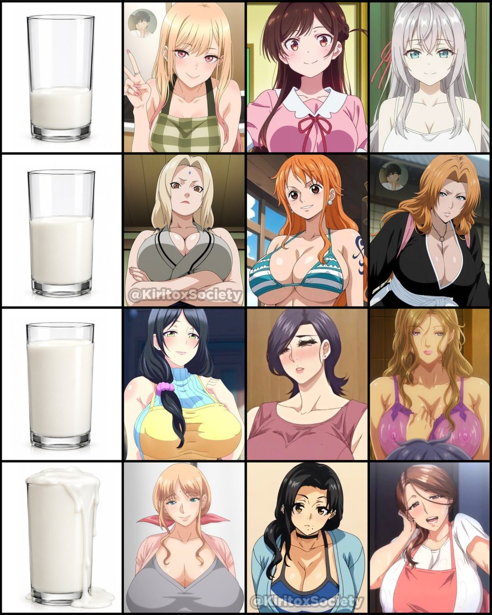 KiritoxSociety's tweet photo. How much milk are you taking? 😋 https://t.co/e9ea3wdGWE
