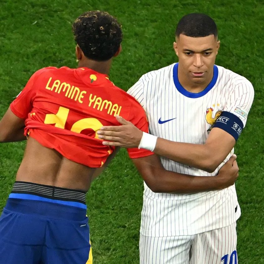 theMadridZone's tweet photo. 🚨 Lamine Yamal: "Those who have watched football matches know that Mbappé and I are the best two players in the world." https://t.co/ifirvBXIUX