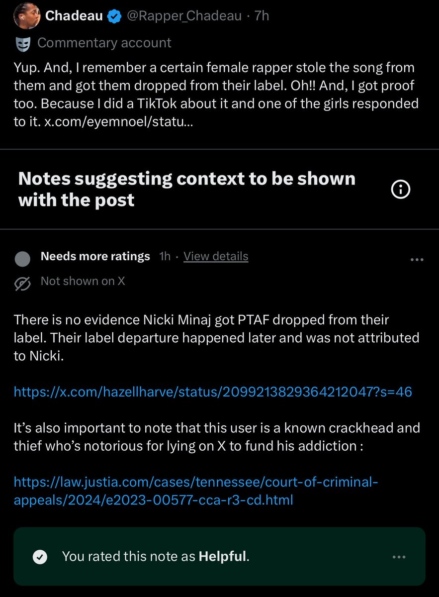 lipgIaws's tweet photo. “USER IS A KNOWN CRACKHEAD AND THIEF” https://t.co/2AtkfTkr1P
