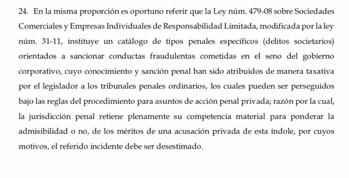 mardelancer's tweet photo. Delitos societarios. (SCJ-SR-26-00341) ⬇️ https://t.co/lXEsgEV844