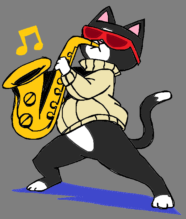 CannoliCount's tweet photo. MSPaint Doodle Commission for @nowaffleshere, who wanted a drawing of... *checks notes* Sha-dus De-prizz! https://t.co/Gv3TDzYwLv
