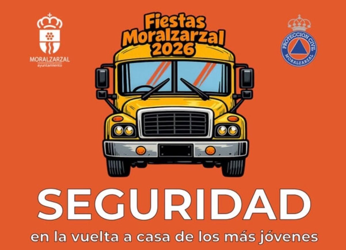 PCivilMoral's tweet photo. 🌙 25 y 26 sept: transporte nocturno gratis para jóvenes de 13-17 años (con permiso de los padres). 

Salidas C. Cultural: 1:15h, 2:15h, 3:15h (+17). 

Voluntarios acompañan y avisan a la familia si no llegan. 

Inscripción: 14-21 sept, SAC 

💙#lasprotescuentan #Moralzarzal https://t.co/5AkFVtKYyg