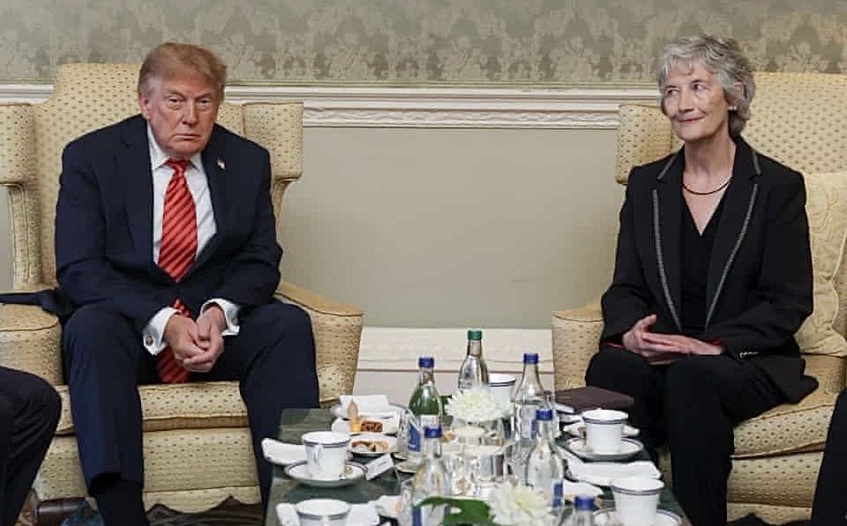 marlene4719's tweet photo. How Trump looks when he’s away from home and not cocooned by his ass kissers. https://t.co/Eb1d0ojxn1