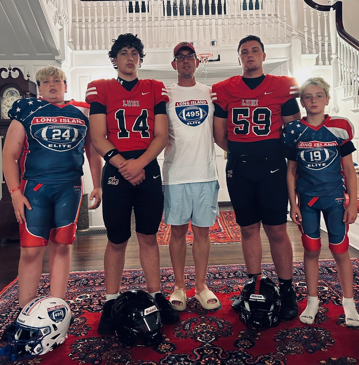 coachJohneric's tweet photo. Best job in the world!!!! 
@LIEliteFootball @LuHiFootball 
#footballdad
#Proudfather
#famliy
#brothers https://t.co/vB6TQH47R3