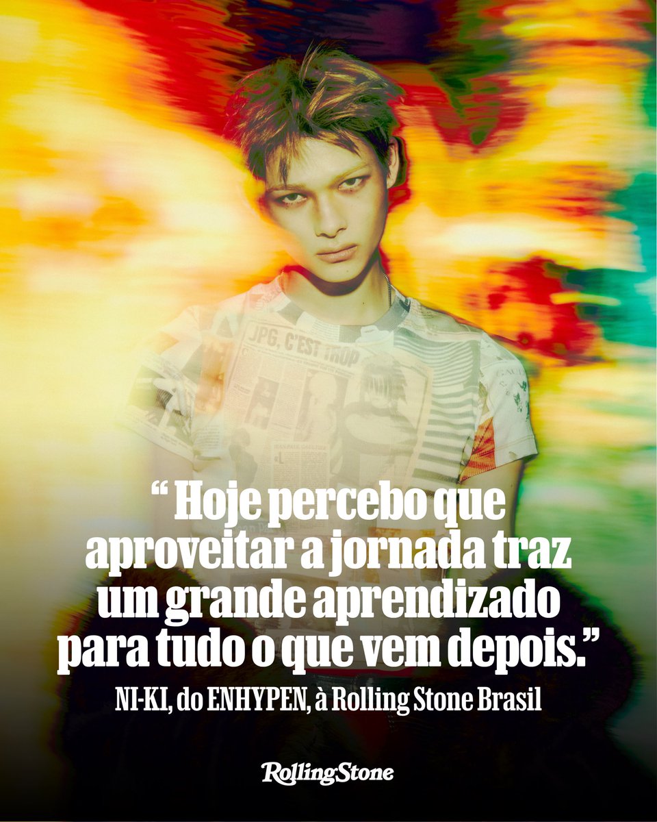rollingstoneBR's tweet photo. Em entrevista de capa à Rolling Stone Brasil, NI-KI revela onde encontrou aprendizado durante seus anos com o @ENHYPEN.

📲 Você confere a entrevista completa na nossa edição especial. Garanta a sua na Loja Perfil. Link na bio.

📸 @BELIFTLAB https://t.co/tfMpmbSFTf