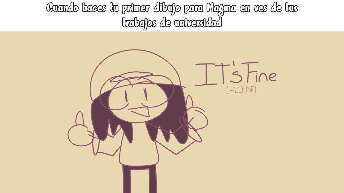 MeiDakari's tweet photo. Mi primer dibujo en esta comunidad de magma con mi avatar más un meme hecha con mis propias manitas. Espero les guste.

#MagmaBoiFanart #themagmaboifanart

ㅤ https://t.co/sB8xixdUVr