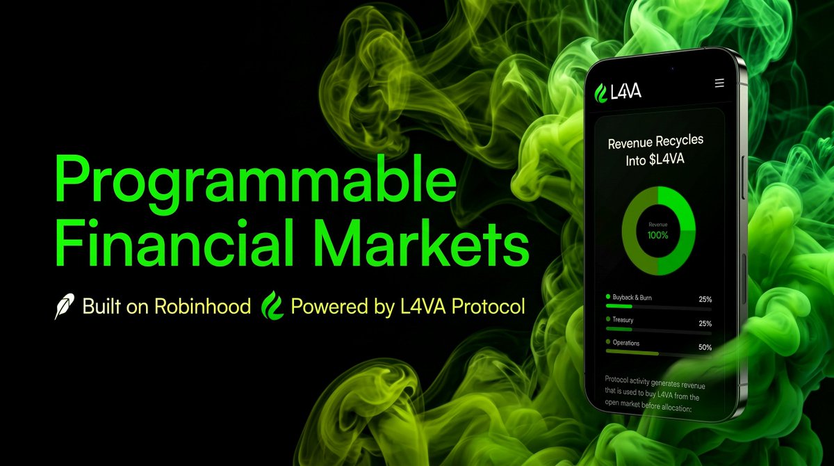 LucidCiC's tweet photo. Cardano will get access to Stocks!💥

Robinhood is where the Stocks are Tokenized &amp; L4VA Protocol is where they will become accessible to $ADA!

$L4VA Protocol is how Cardano can Dominate in this New Emerging industry w/ real Stock ownership!

DO NOT fade the Eruption!🌋

$ADA 👑 https://t.co/jMwkf9zRbP