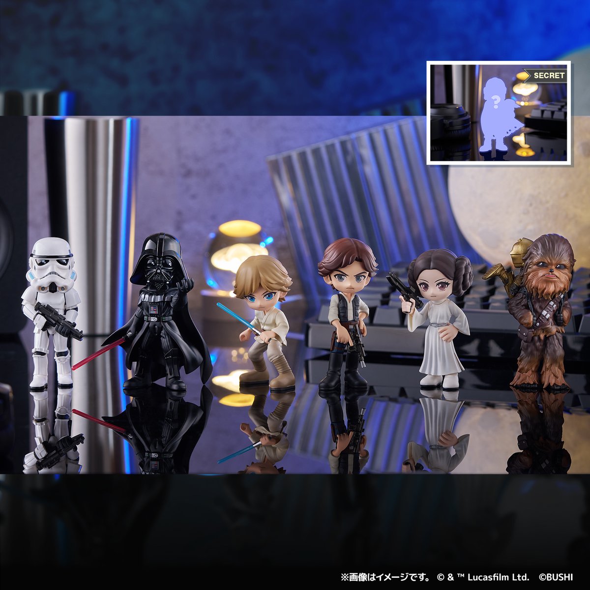 bushi_hobby_jp's tweet photo. 📅9/18(金)発売！
【PalVerse / STAR WARS】

「スター・ウォーズ」のキャラクターが #PalVerse に登場！
ラインナップはシークレットを含む全7種💫

▼商品情報
https://t.co/Mo0liUyF2H

お見逃しなく👀✓

#スターウォーズ https://t.co/kR90TNPxD1