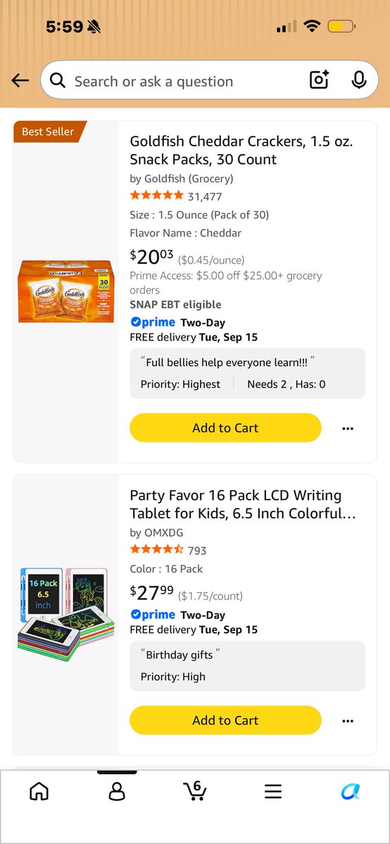 MsDee6781's tweet photo. #clearthelist 
🚨LISTDROP 🚨 
Hello #Teachersof𝕏 the first 2 days of school was a little rough, but I am hoping for a better week. Looking to get bday treats  and snacks for my students. Please help with a RP any support is greatly appreciated. 
https://t.co/aDtwcrHPT7 https://t.co/7GBUv87w2q