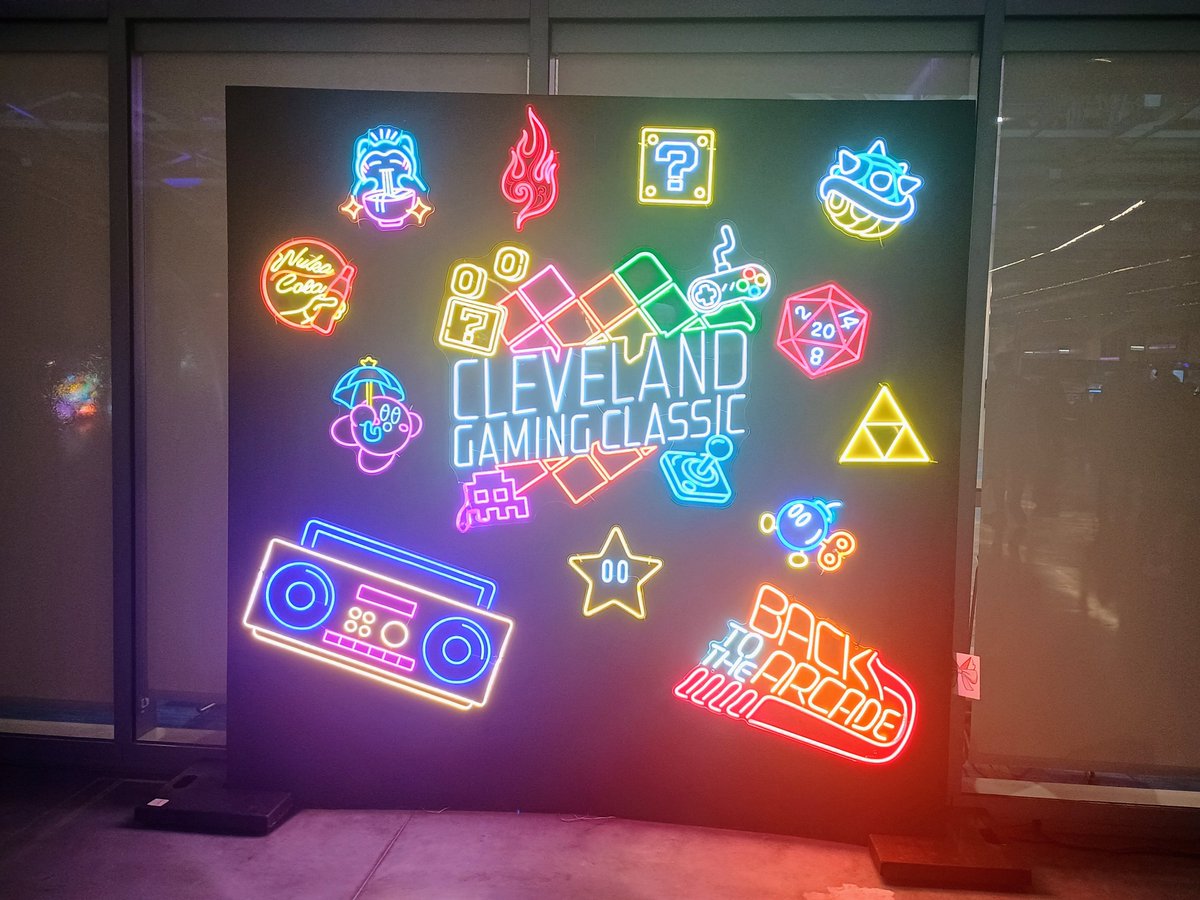 BadNewsNate_'s tweet photo. After 3 days of fun-filled venues, guests, and entertainment, the 2026 Cleveland Gaming Classic has come to a close. There was so much to do this time around and I am glad I got to meet some people there too. Thanks to the staff and vendors at the event. See you next year! ❤️ https://t.co/bIaNcDw7nf