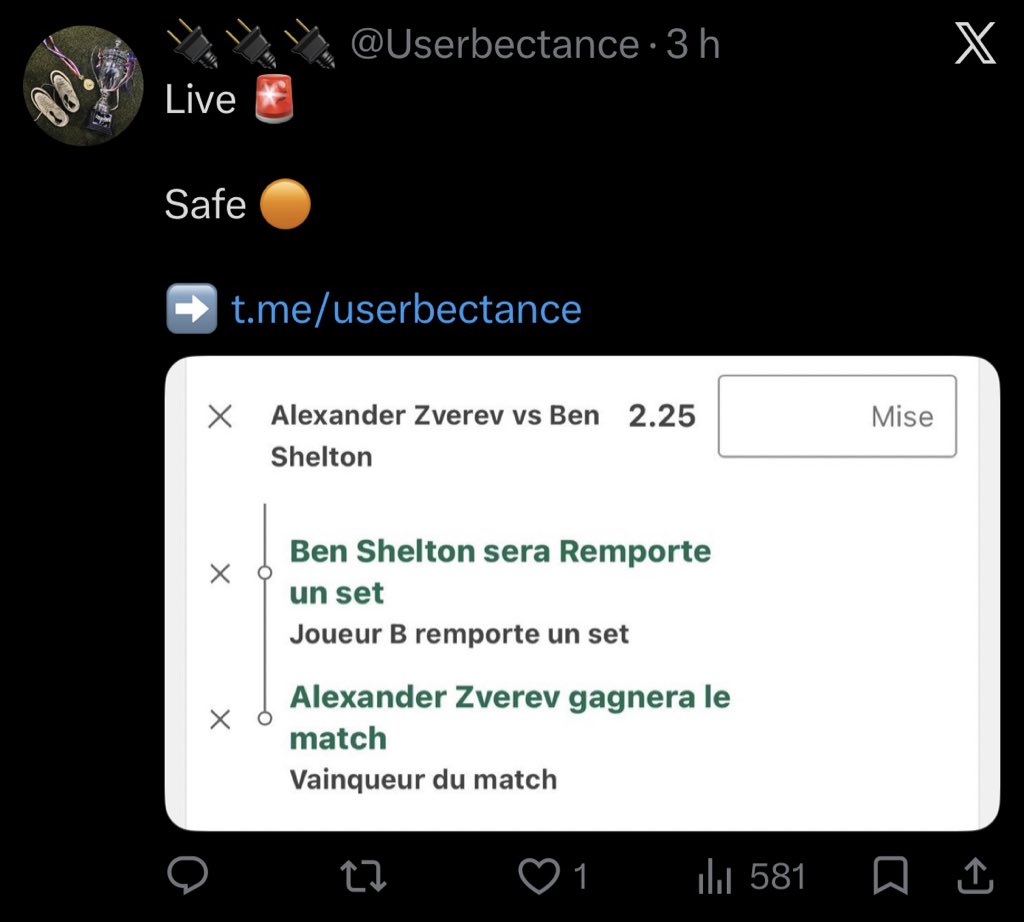 Userbectance tweet picture