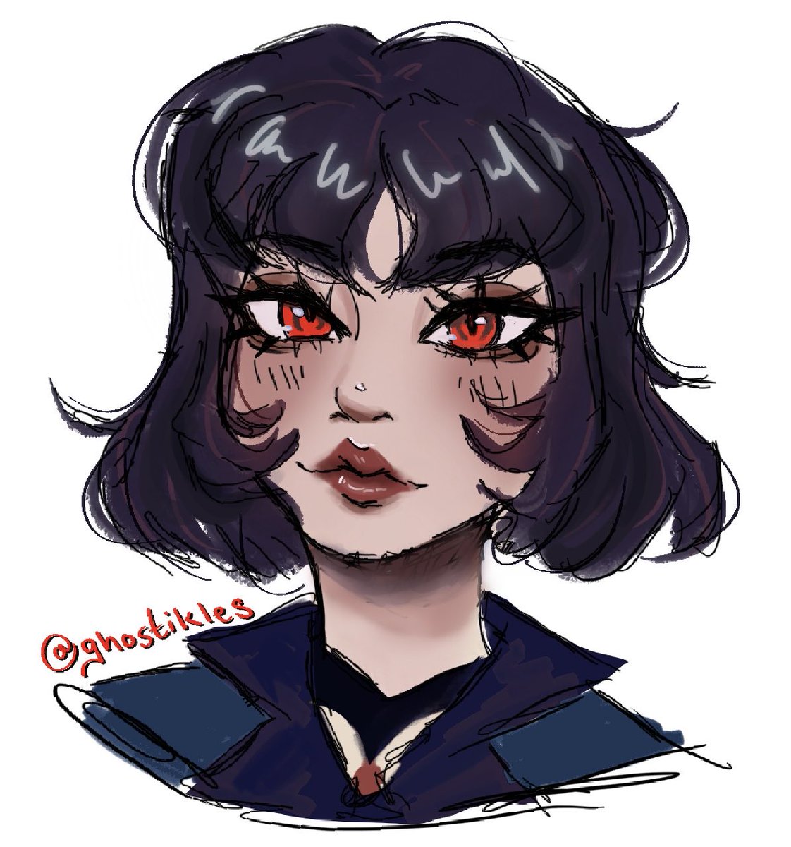 ghostikles's tweet photo. deadlock mina sketch! https://t.co/KHgofuTr1L