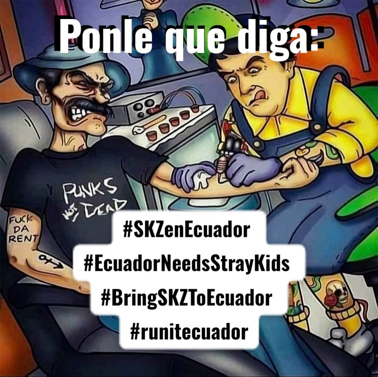Hwanglovee_'s tweet photo. NO PAREN CON LOS TAGSS

#SKZenEcuador 
#EcuadorNeedsStrayKids 
#BringSKZToEcuador 
#runitecuador
@jypnation @Stray_Kids https://t.co/IhYZrOqqVi